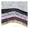 PU Multicolored glitter vinyl faux leather synthetic leather